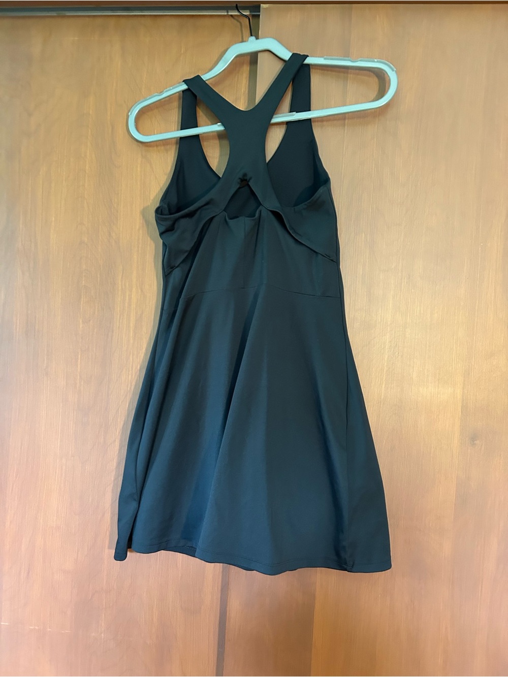 girlfriend collective black skorts romper - Picture 5 of 6